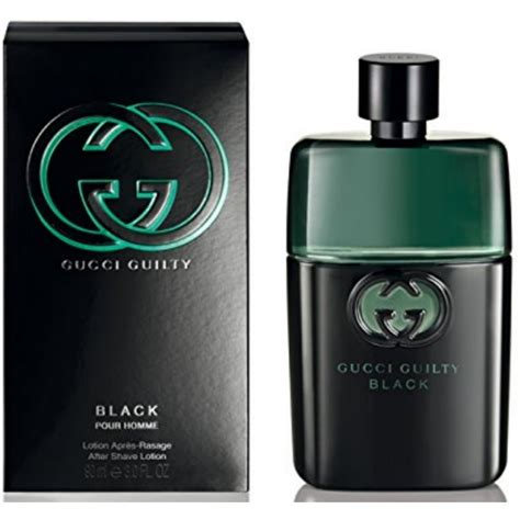 gucci guilty men's aftershave|gucci black guilty after shave.